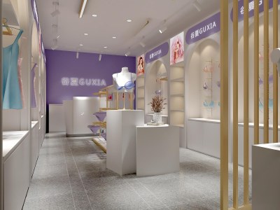 现代内衣店3D模型下载